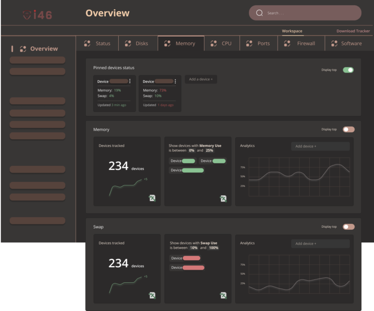 Memory Dashboard - i46 Beta Program